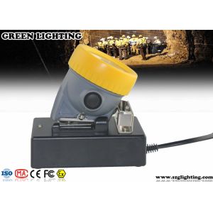Anti Explosive Mining Led Lights 1.67W Power 6.6Ah Rechargeable Li-Ion Battery