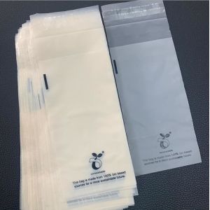 EN13432 100% Bio Degradable Mailing Bags Custom PLA PBAT Compostable Courier