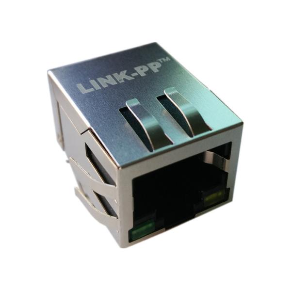 Quality Rj45 With Magnetics Transformer 5-6605425-1 PCB 8pin Rj45 Connector With led wholesale