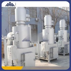 Smokeless Non-Polluting Waste Incinerator with Reasonable Process for Efficient