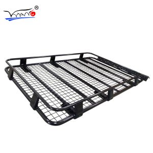 China Rain Slot Roof Tray Basket , Steel Roof Rack Cargo Basket E006 Q2 Model on sale