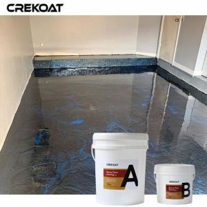 China UV Resistant Metallic Epoxy Floor Coating Easy To Clean And Maintain on sale