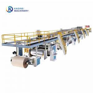 Cheap Control Closed Loop Automatic Control System Corrugated Cardboard Production Line With Conveyer And Stacker for sale
