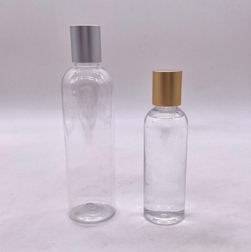 Screen Printing 120mL PET Bottle Plastic Spray Bottles Alcohol Container Custom Color