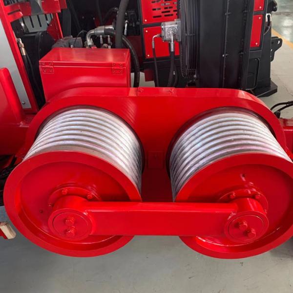 Transmission Line Equipment 2x50KN Tensioner Stringing for Overhead Power Lines