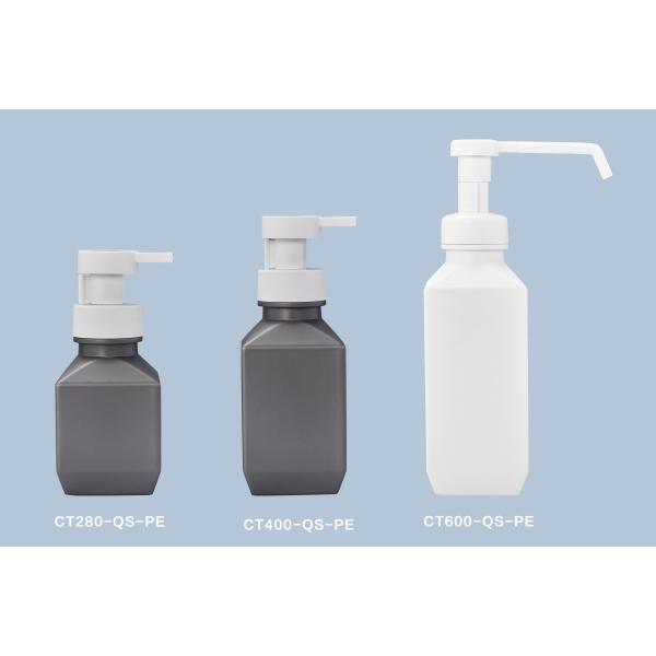 Quality Plastic Lotion Pump With Unique External Spring Design 0.8-1.5CC Output Secure Overcap / Clip Lockway wholesale