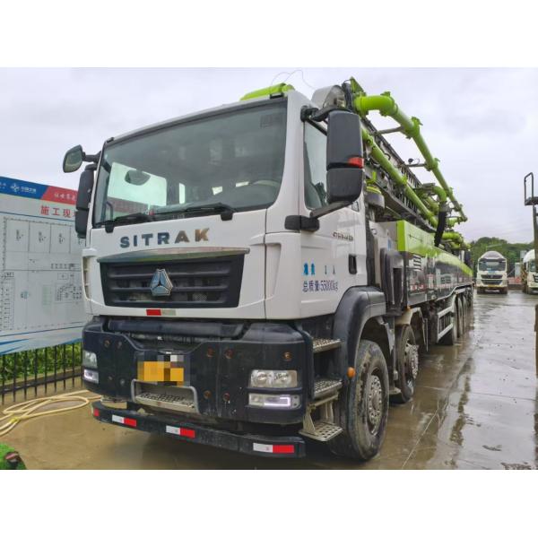 Quality Used 2023 Zoomlion 70m Pump Truck With Sitrak Chasis For High-rise Construction wholesale