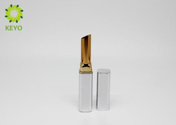 Quality Empty Aluminum Lipstick Tube Container With Magnet Custom Color Support wholesale