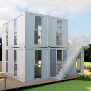 Cost Effective Easy To Assemble Detachable Steel Structure Villas Prefab