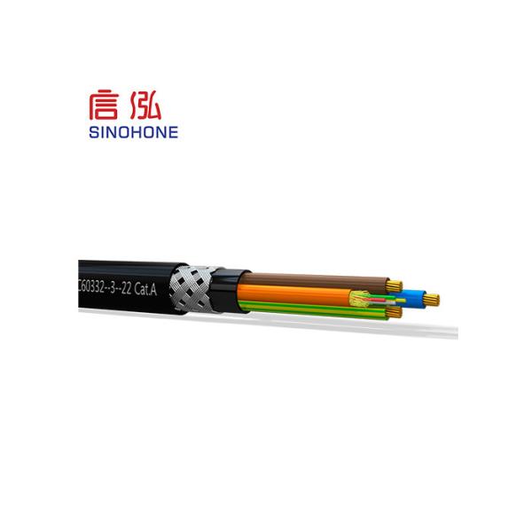Quality Optical Hybrid Fiber Power Cable For Power Transmission Distribution wholesale