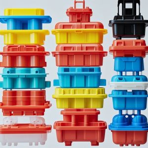 Plastic Injection Molded Parts with Hot Runner System for Electronics