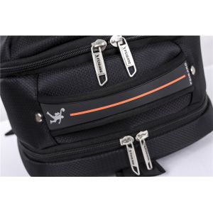 Comfortable Customized Nylon Backpack Bottle Holder On The Both Sides