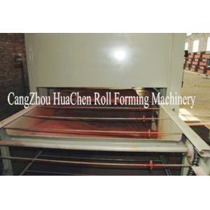 Stone Coated Metal Rood Tile Roll Forming Production Line High Capacity