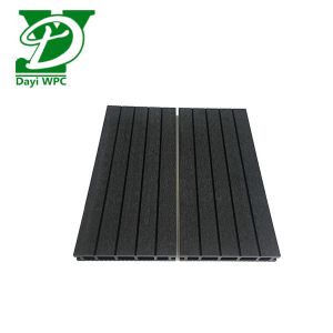 Waterproof Modern Wood Plastic Composite Bevel Decking