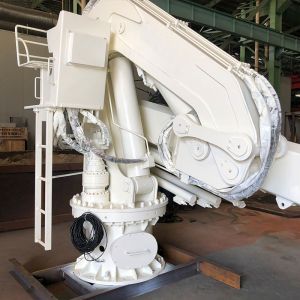 CCS, BV, ABS Approved Compact 1-20T Marine Ship Hydraulic Folding Telescopic