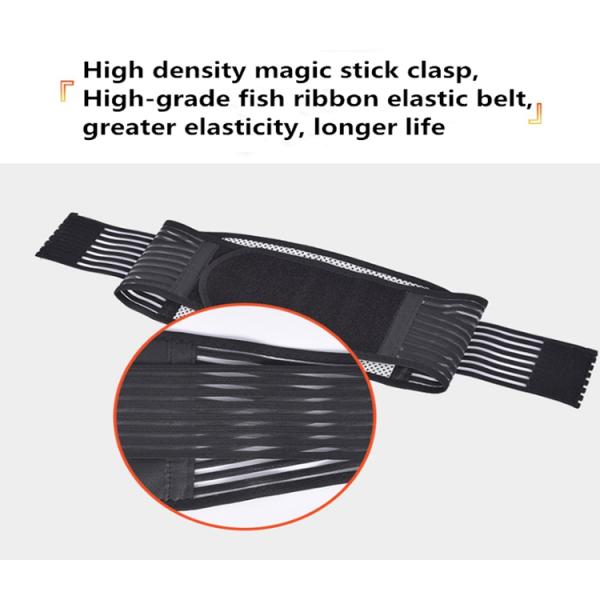 Self Heating Abdominal Waist Back Support Belt Tourmaline Materials Eco - Friendly