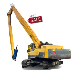 Optional 18M 20M 24M 26M 28M 30M High Reach Demolition Boom For Excavator