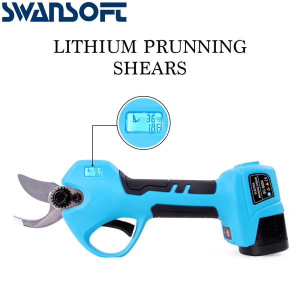 Quality Swansoft Cordless Pruning Shears Portable Electric Scissors For Pruning wholesale
