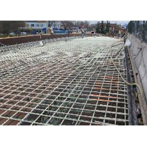 5mm Rod Diameter 2mm Rebars M5 GFRP Mesh For Concrete Paving Overlays