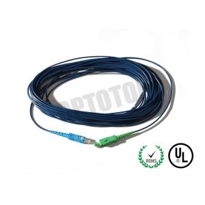 Cheap SC / APC Fiber Optic Jumper Cables Multimode OM2 2mm With Simplex Core for sale