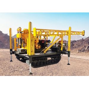 China 200 Meters Depth 300 mm Diiameter GK 200 Water Well Drilling Rig With 22 HP Diesel Engine on sale
