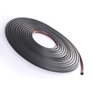 Custom Size D-Type EPDM Foam Adhesive Door Seal Strips Anti-Dust Rubber for