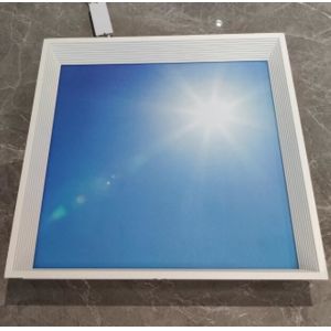 China Skylight blue sky clouds recessed 450x450mm decorative led ceiling panel light,decorative plate led panel on sale