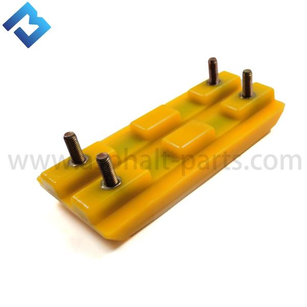 W2000 Undercarriage System Yellow Polyurethane Track Pads Wear Resistant