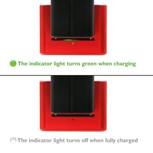 Alvins 4 Slot NP-F Battery Supper Fast Charger to USB C 100W with Freeze Fan for