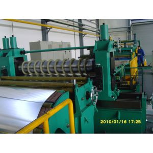 Galvanized Sheet 800mm Steel Coil Slitting Machine 15T Ss Coil Slitting Machine