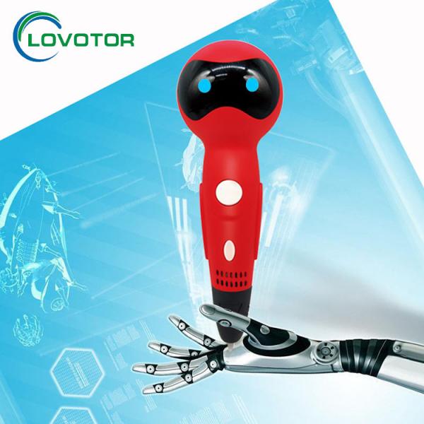 good quality robot style 3D printing pen with led and normal temperature for