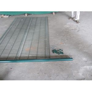 Galvanized and PVC Coated Welded Wire Mesh Fence Nylofor 3D Security Fence