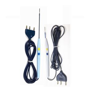 China ESP Retractable Electrosurgical Pencil ODM With Silver Disposable Tip on sale