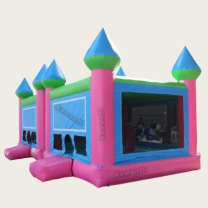 Cheap Custom Logo Printed 2024 Castle Inflatable Bounce House for Indoor and Outdoor Play for sale