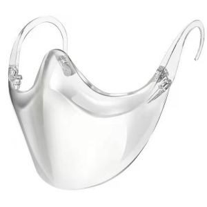 Blue color PC mask transparent protective mask splash-proof face shield For Sale