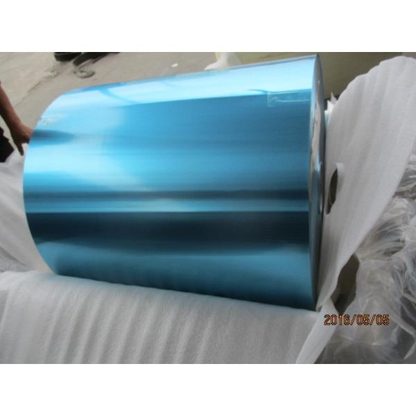 Quality Blue , Golden Epoxy , Hydrophilic Coated Aluminium  Fin Strip For Air Conditioner  0.145mm  Thickness wholesale