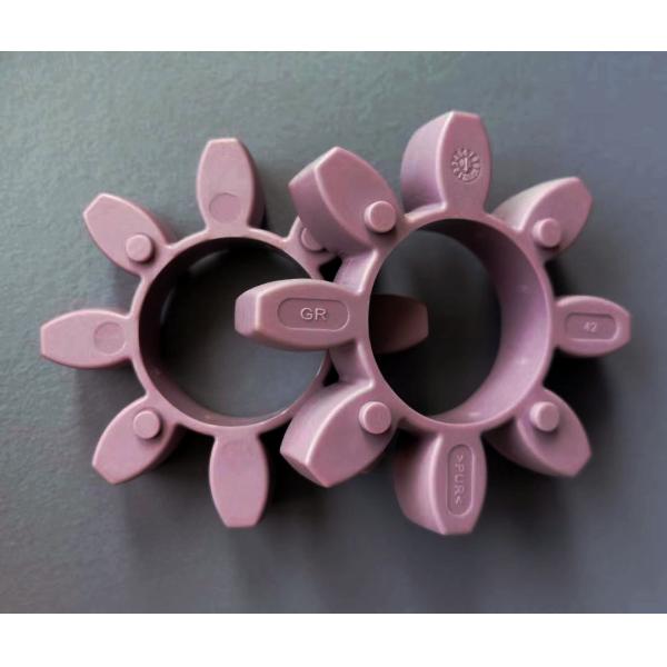 Polyurethane Spider Coupling with 92-98 Shore A Hardness High Tensile Strength