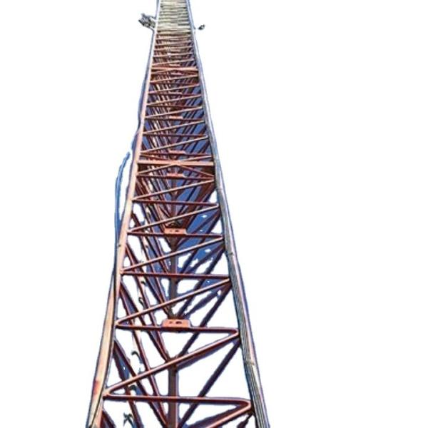 Quality 60m Steel Communication Tower Self Supporting Hot Dipped Galvanized wholesale