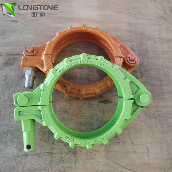 Dn125 5 Inch Heavy Duty Hose Clamps Forged steel For Concrete Pump