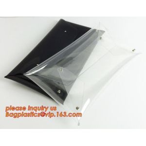 PVC bag/Transparent pvc clutch bag /PVC handle bag for promotion, Neon PVC