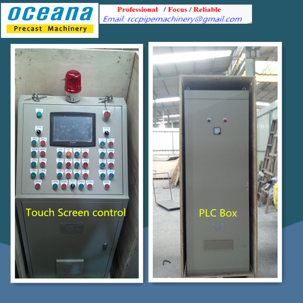 Concrete Box Culvert Machine with Vertical Vibration Technology +Touch Screen+ VF motors30