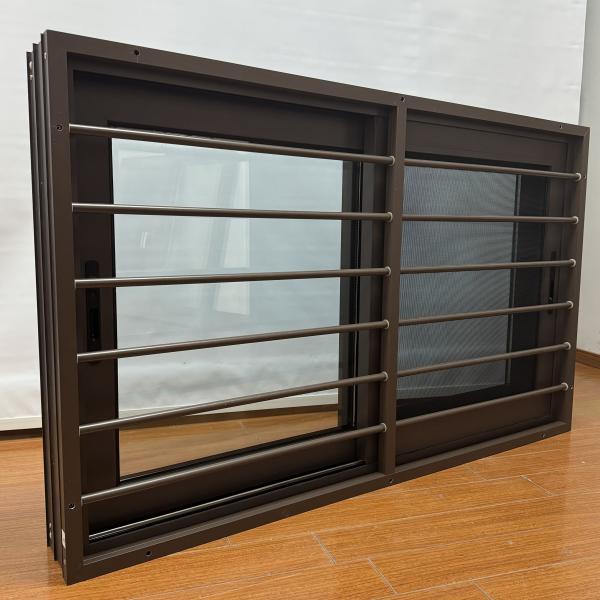 Quality Aluminum Sliding Window Customized Window Double Temper Glass Good Sound Insulation wholesale