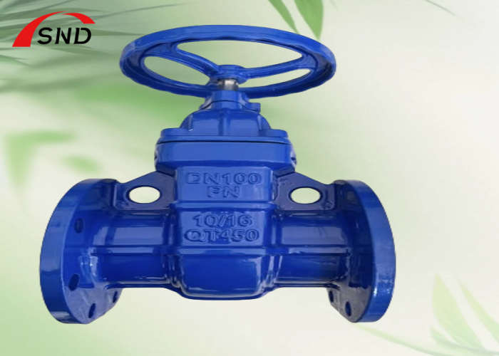 Electric Non-Rising Stem Gate Valve with Elastic Seat Seal for -10-200℃ and 18
