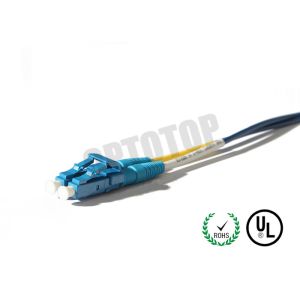10G Duplex Patch Cord SC LC SM OS2 BI OFNR For Active Device Termination