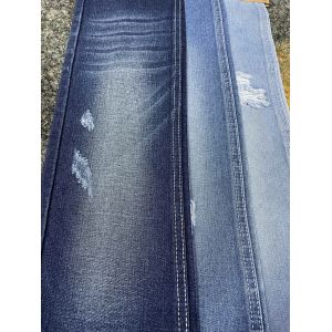China 68%Cotton 10X7 Rigid Cotton Denim Fabric For Boyfriend Pants Or Lady Jeans on sale