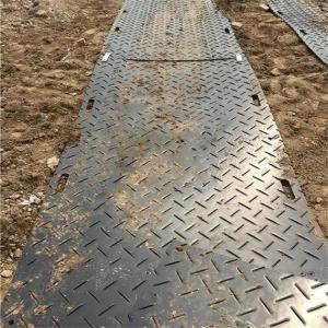 China HDPE Temporary Footpath Matting 2x4ft Plastic Excavator Mats Rig Matting Board on sale