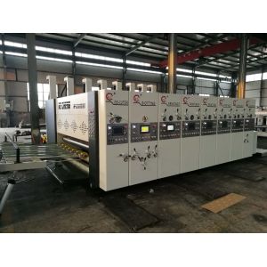 High Speed Corrugated Flexo Printing Machine Roller Or Vacuum Transfer