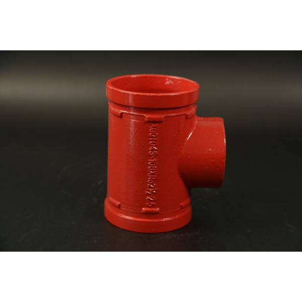 Quality Reducer Grooved Tee Fittings For Precise / Dependable Grooved End Connections wholesale