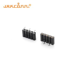 Cheap Brass Terminals 2.54mm Pitch SMT Pin Female Connector for Single Row Header PCB Header for sale