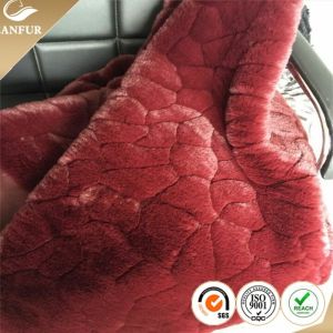 Retail Stock of Artificial Fur with Polyester / Acrylic Front Material